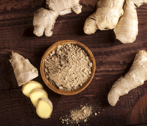 Powdered ginger root