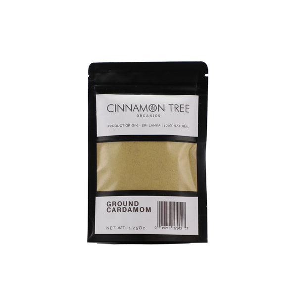 Single origin ground green cardamom 1.25 Oz pack