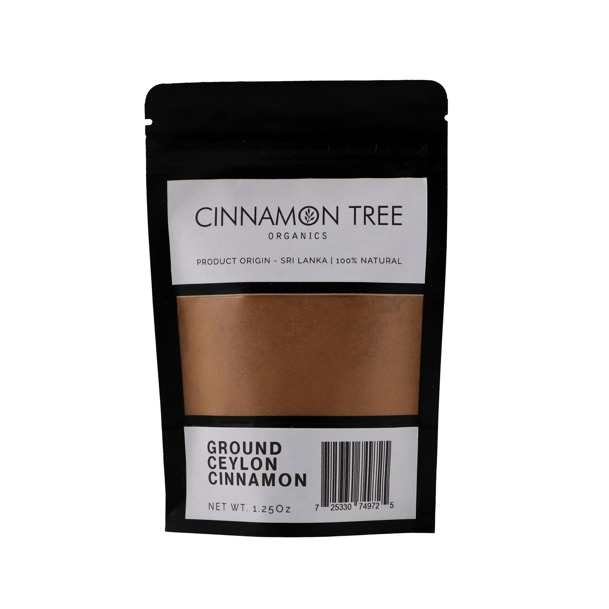 Sri Lankan Ground Ceylon Cinnamon - 1.25 oz