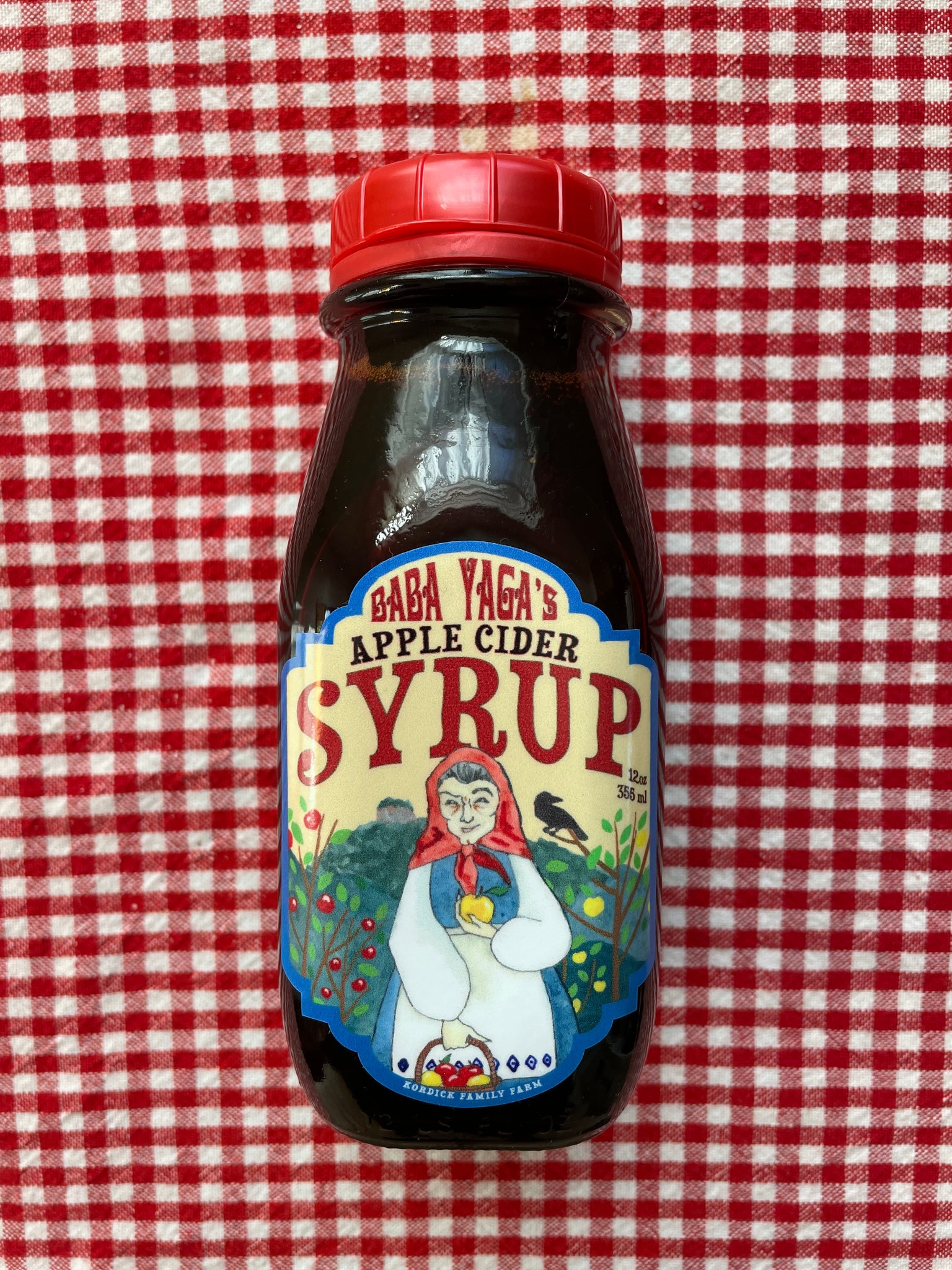 Apple Cider Syrup - 12 oz Bottle