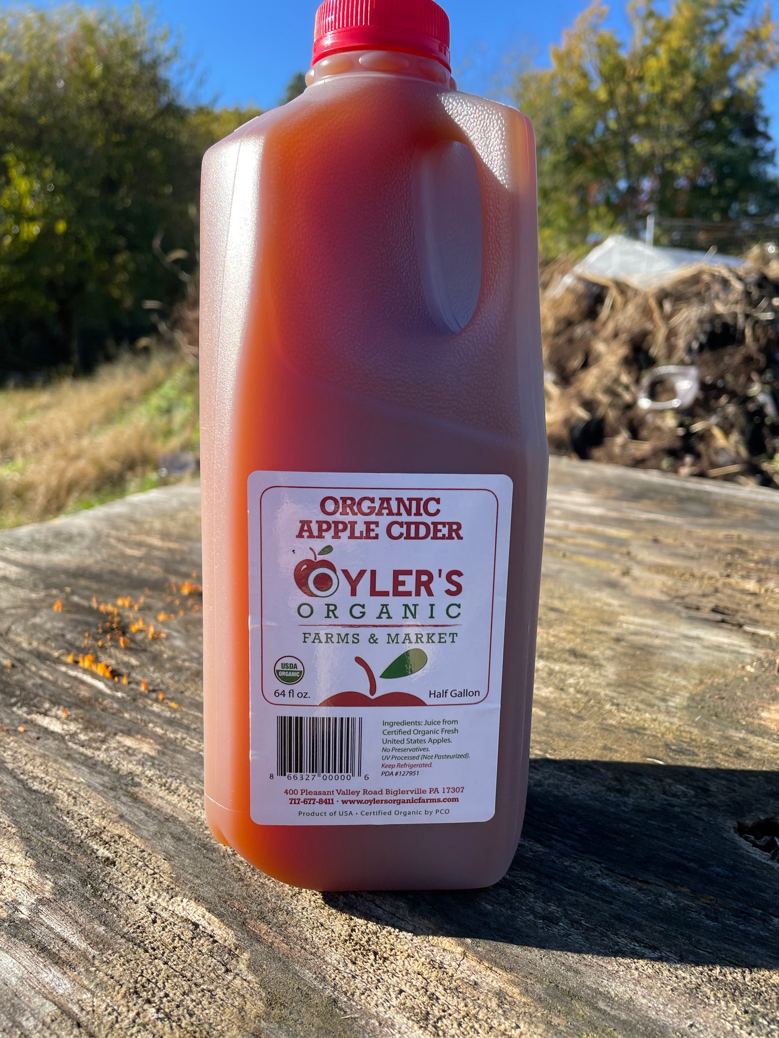 Oylers Apple Cider - 1/2 Gallon