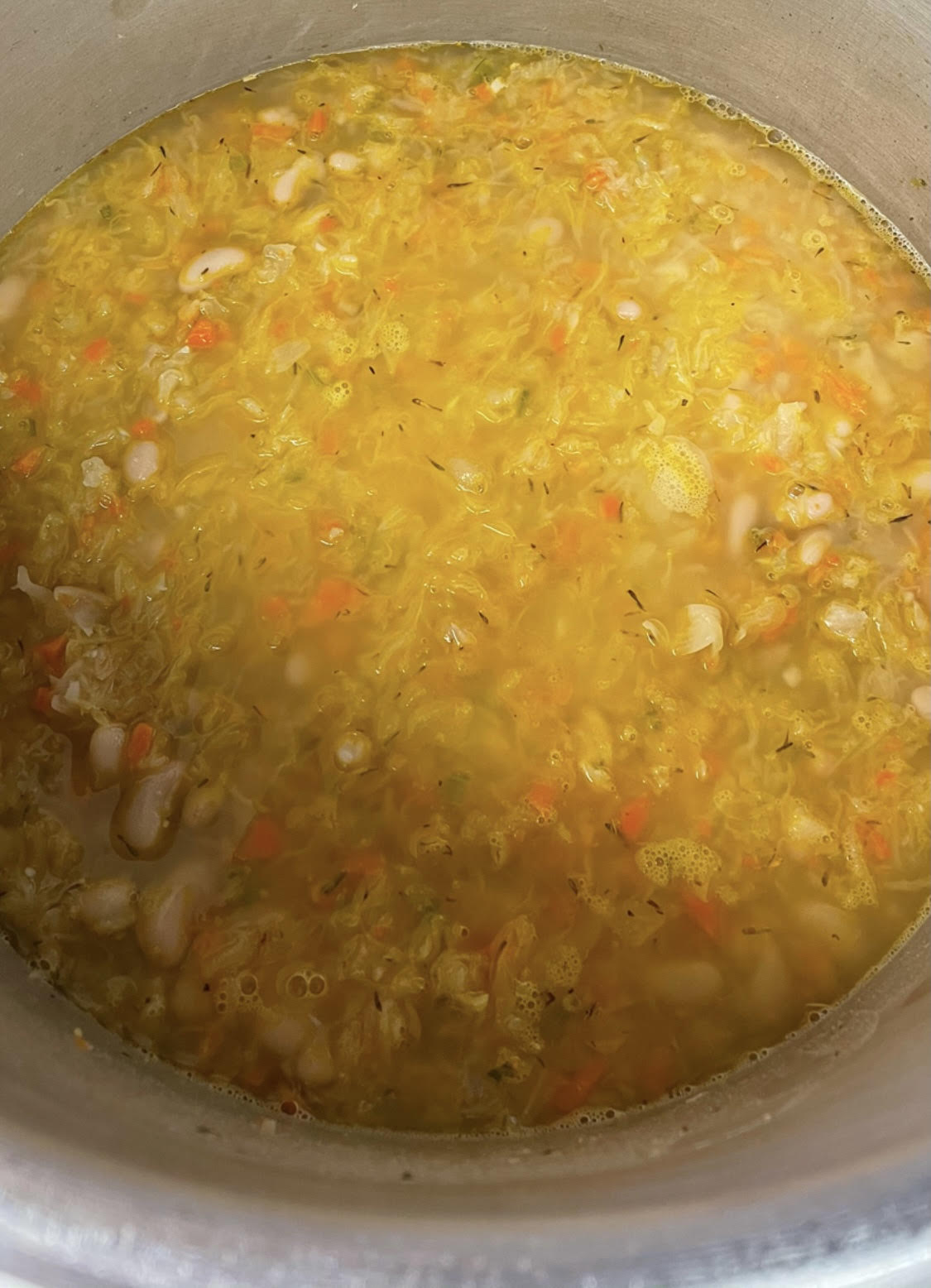 Sauerkraut Carrot Soup